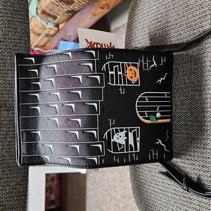 Mad Engine Halloween Haunted House Purse
